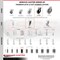 Service Caster 4 Inch Thermoplastic Rubber Wheel 1-1/8 Inch Expanding Stem Caster SCC, 4PK SCC-EX05S410-TPRS-118-4 - alternate 3